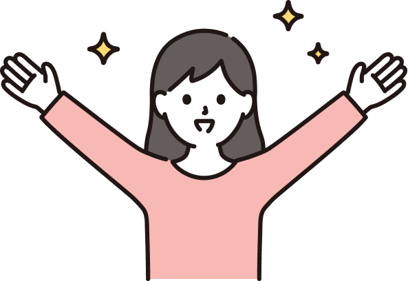 条件クリアのキャラクター